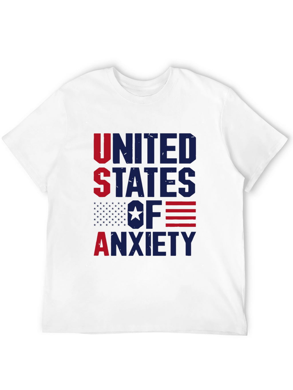 USA Anxiety Graphic T-Shirt