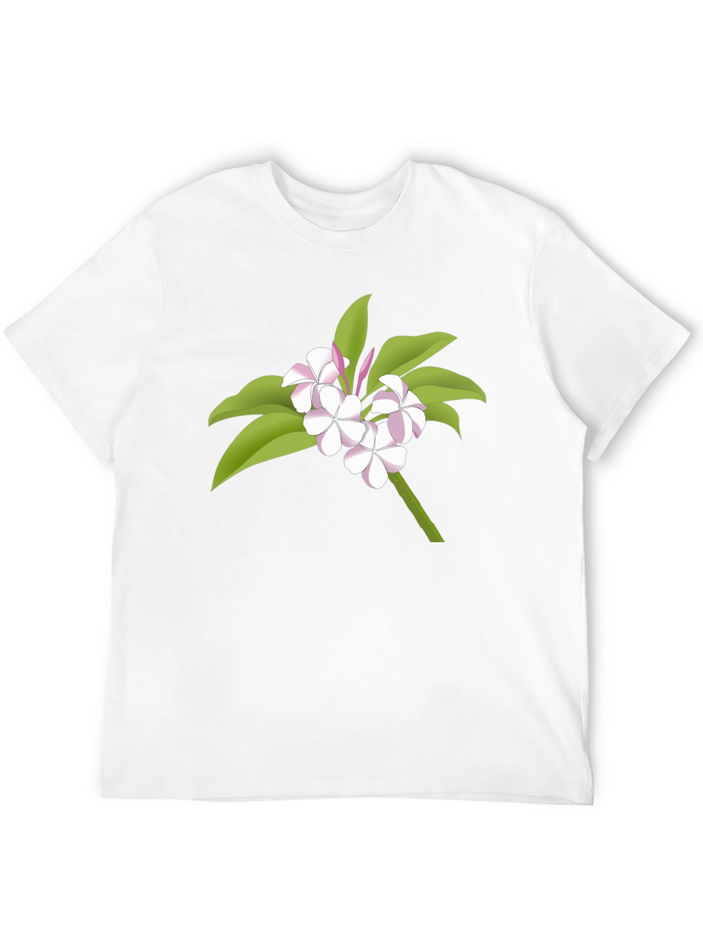 Floral Graphic Tee - Black Casual Wear