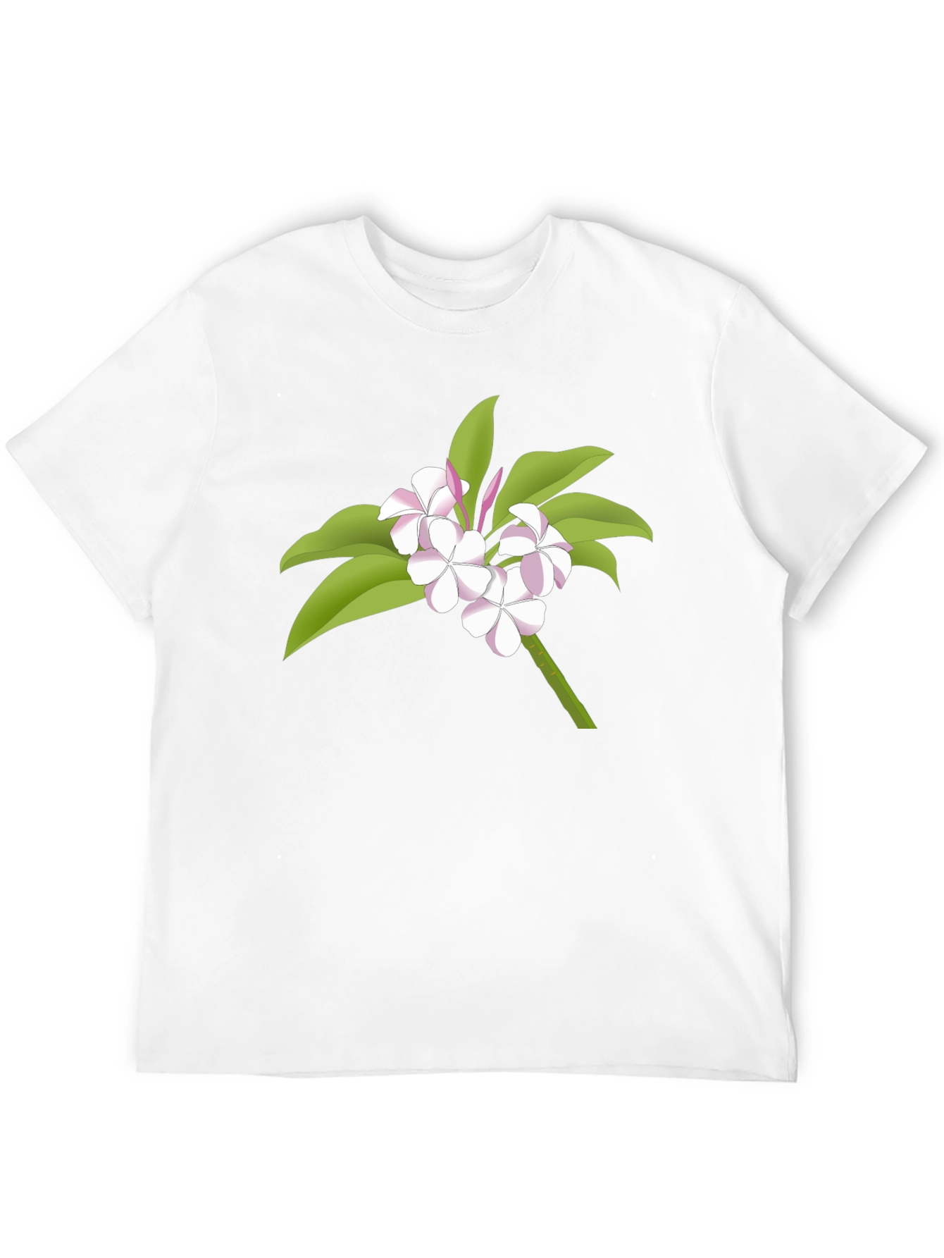 Floral Graphic Tee - Black Casual Wear