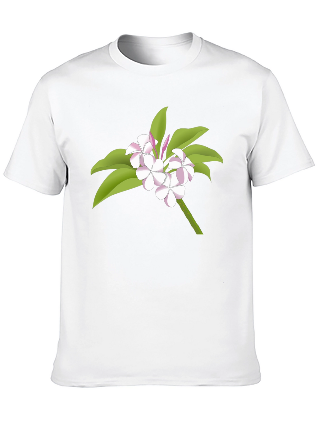 Floral Graphic Tee - Black Casual Wear