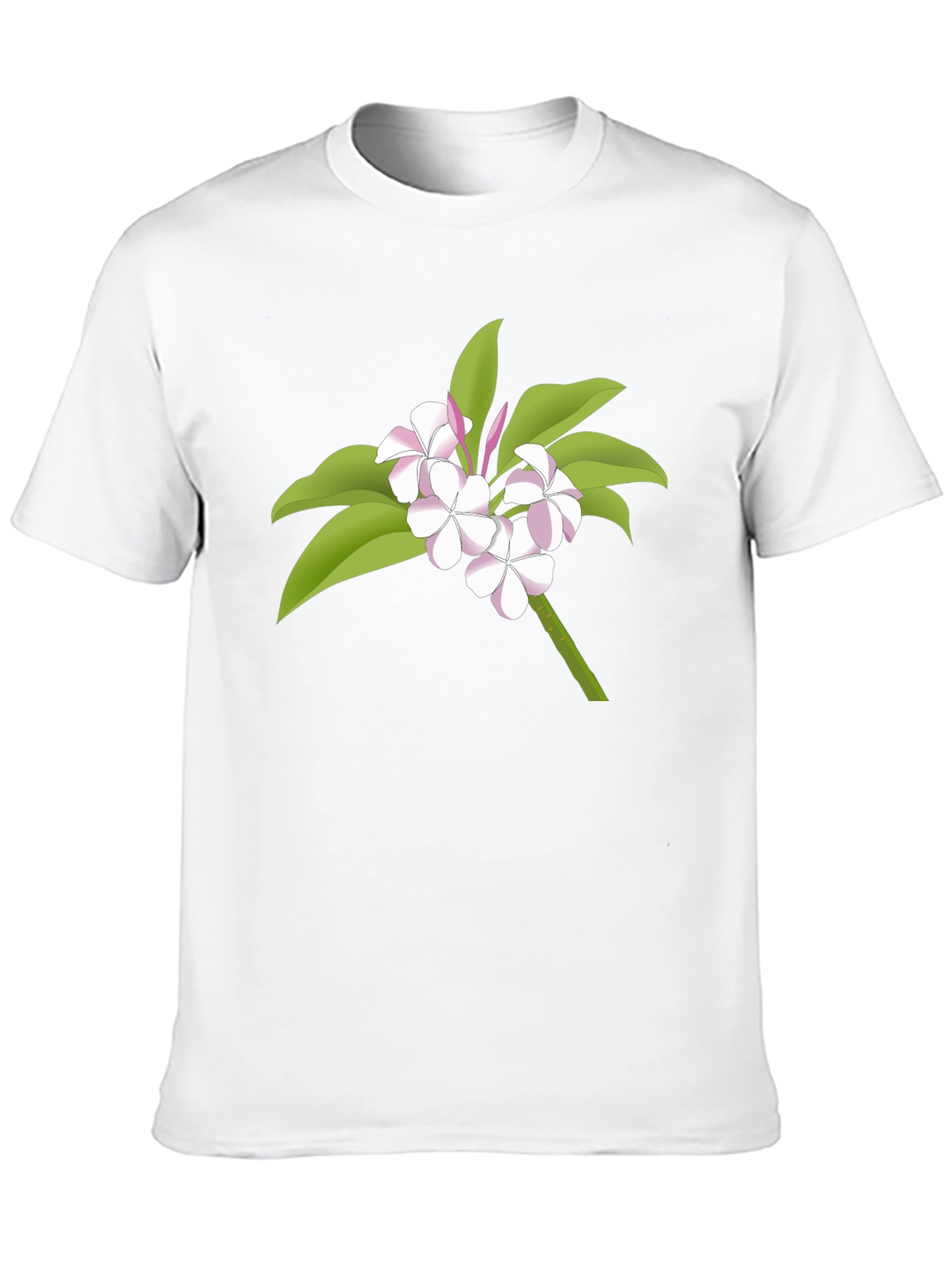 Floral Graphic Tee - Black Casual Wear