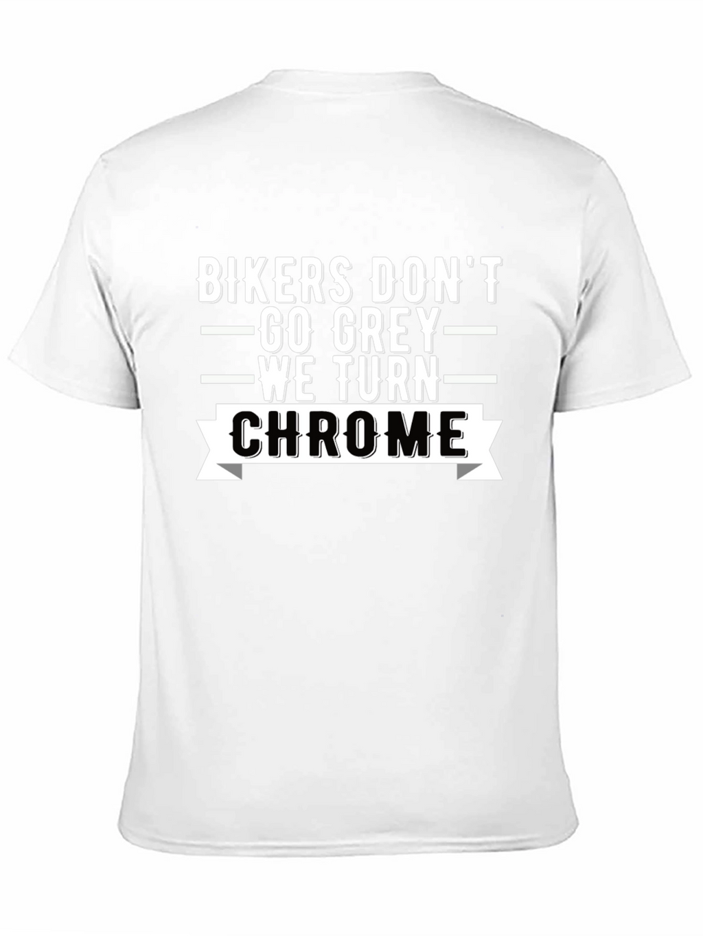 Biker Chrome Graphic T-Shirt