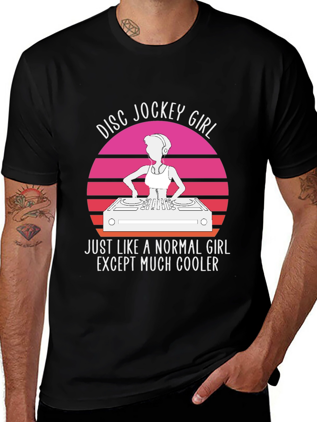 Disc Jockey Girl T-Shirt