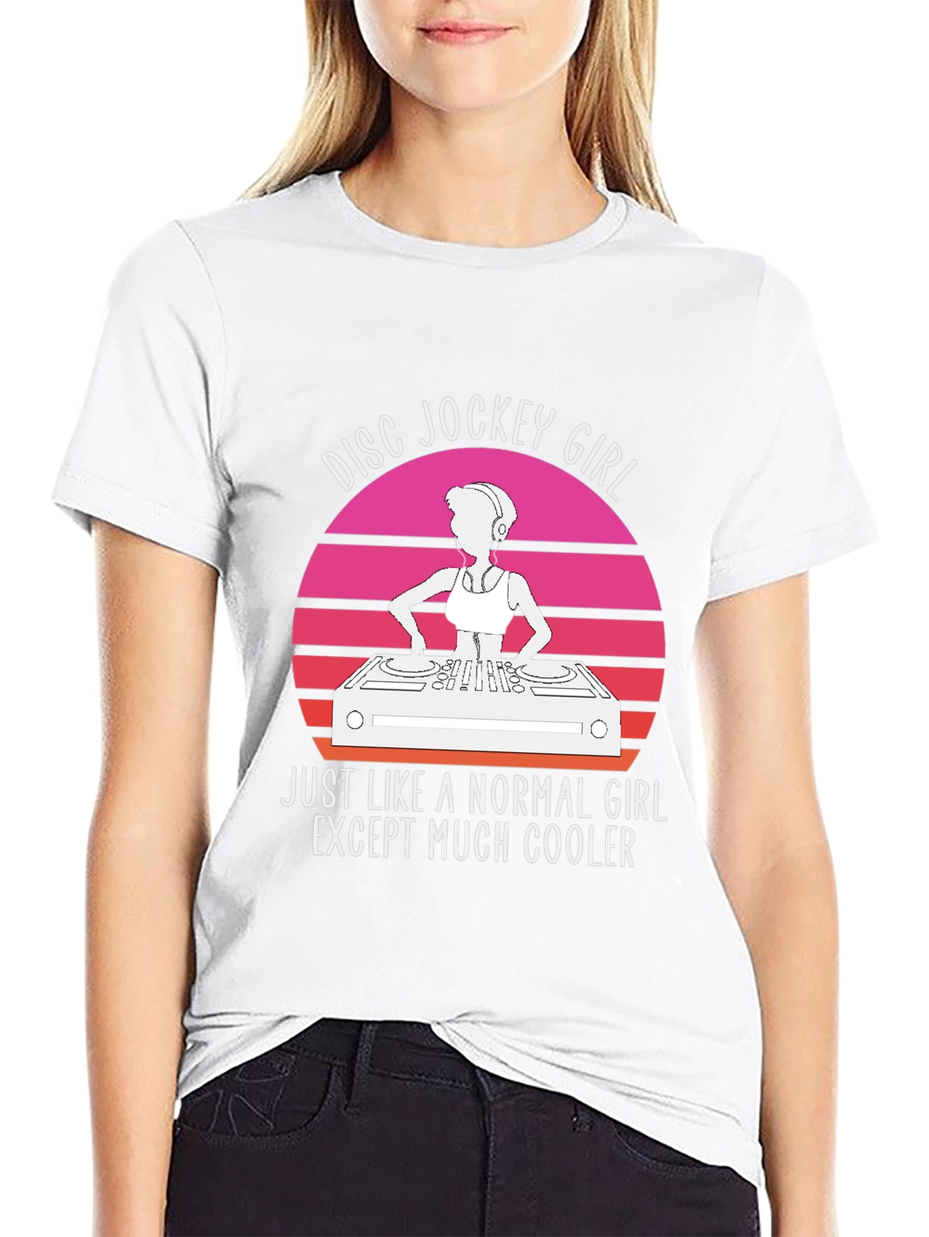 Disc Jockey Girl T-Shirt