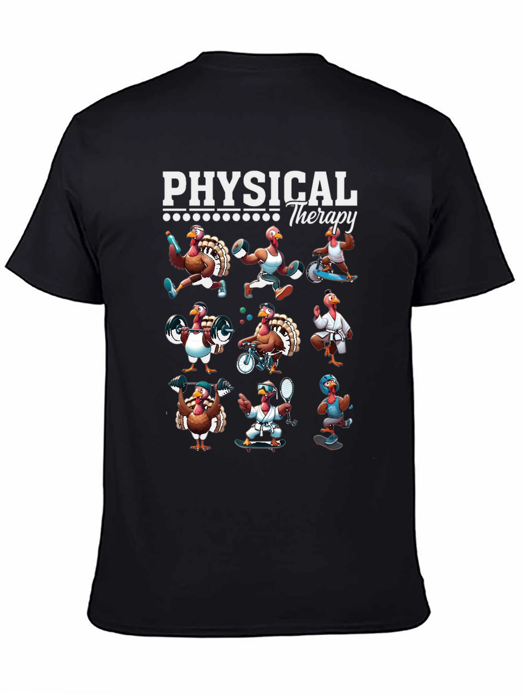 Physical Therapy Turkey T-Shirt