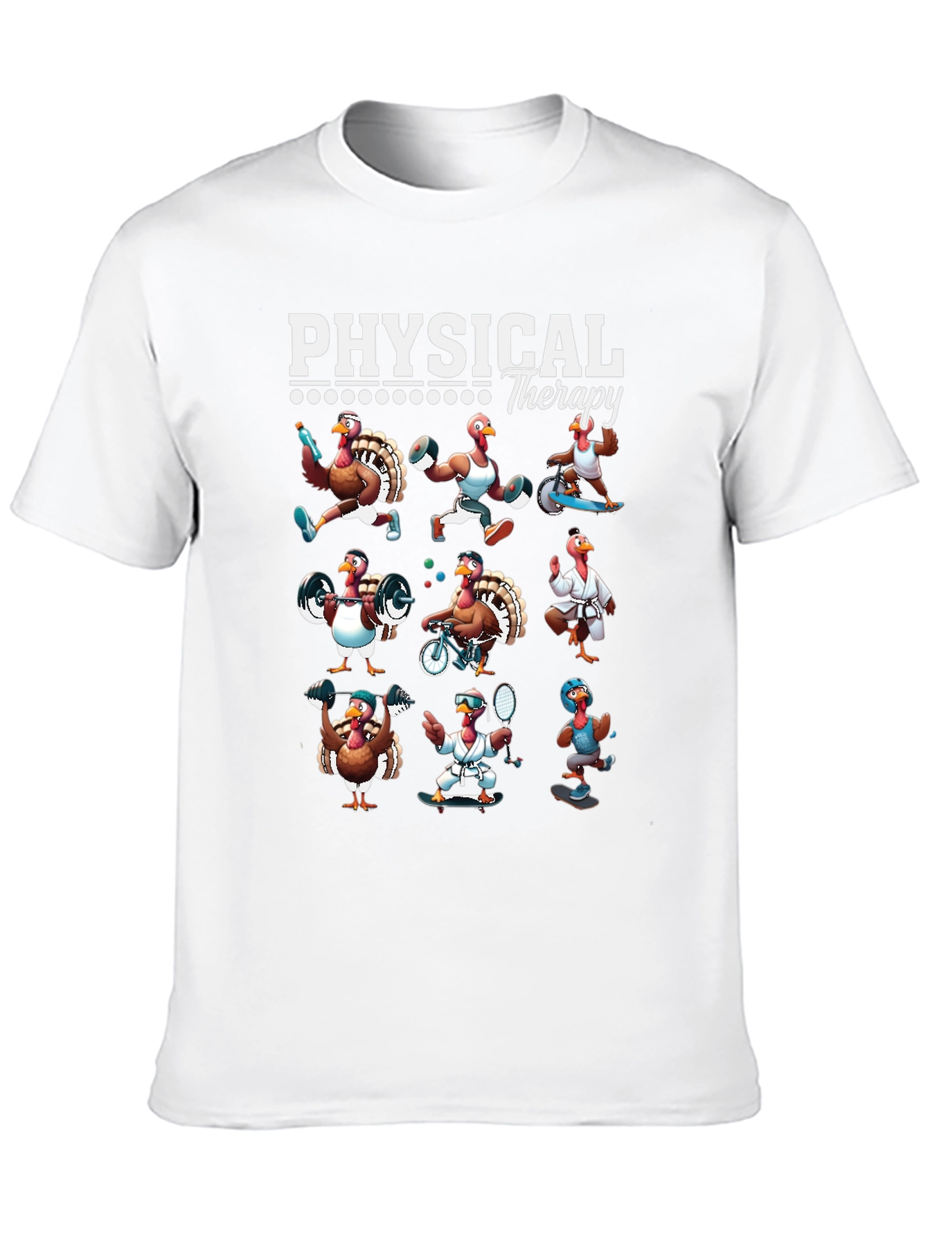 Physical Therapy Turkey T-Shirt