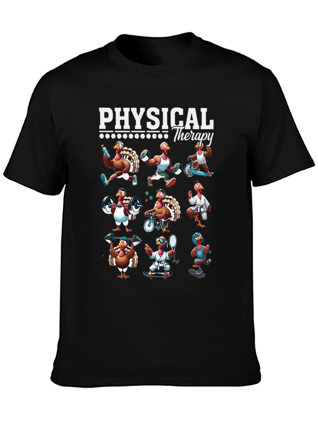 Physical Therapy Turkey T-Shirt