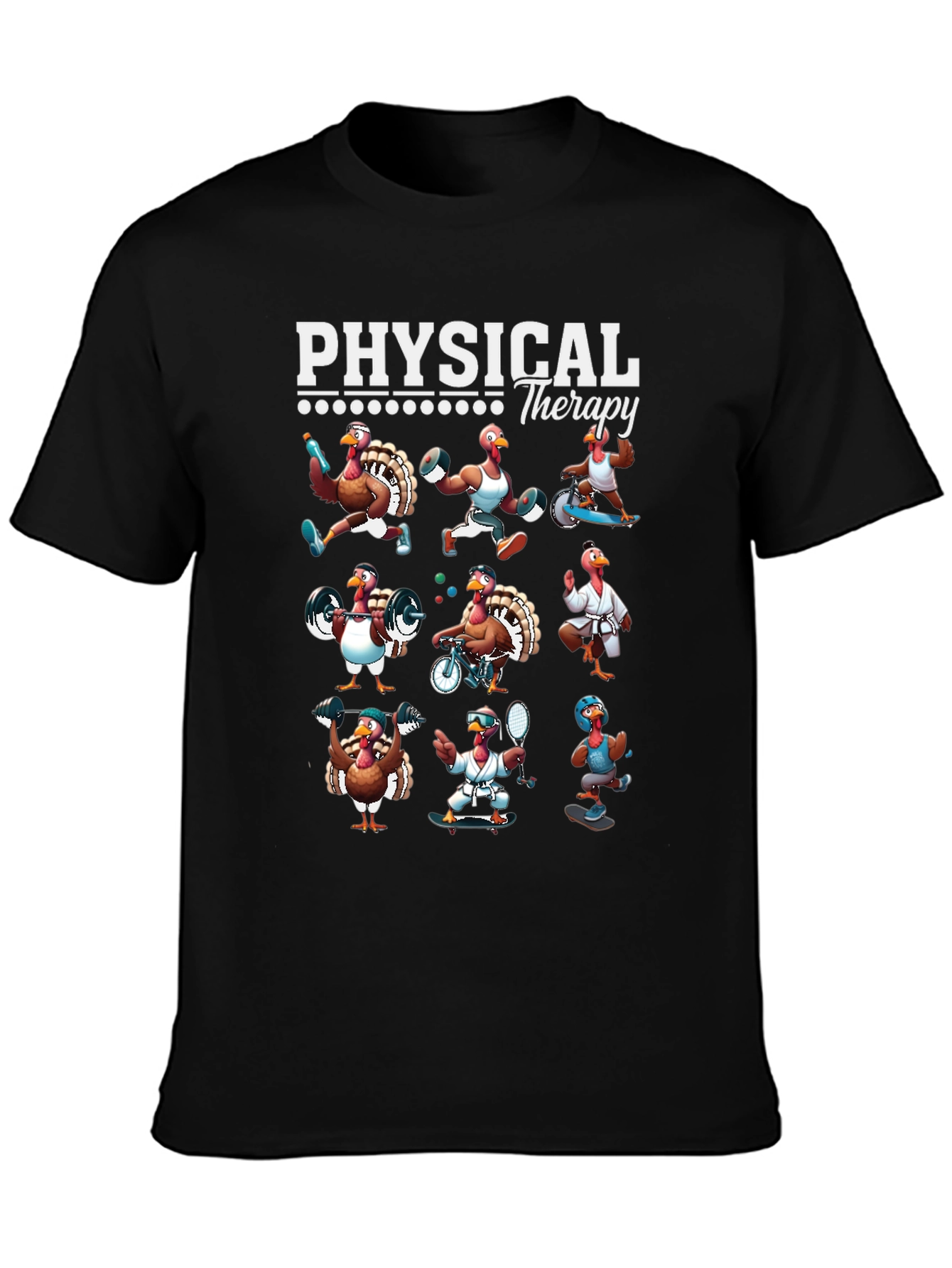 Physical Therapy Turkey T-Shirt