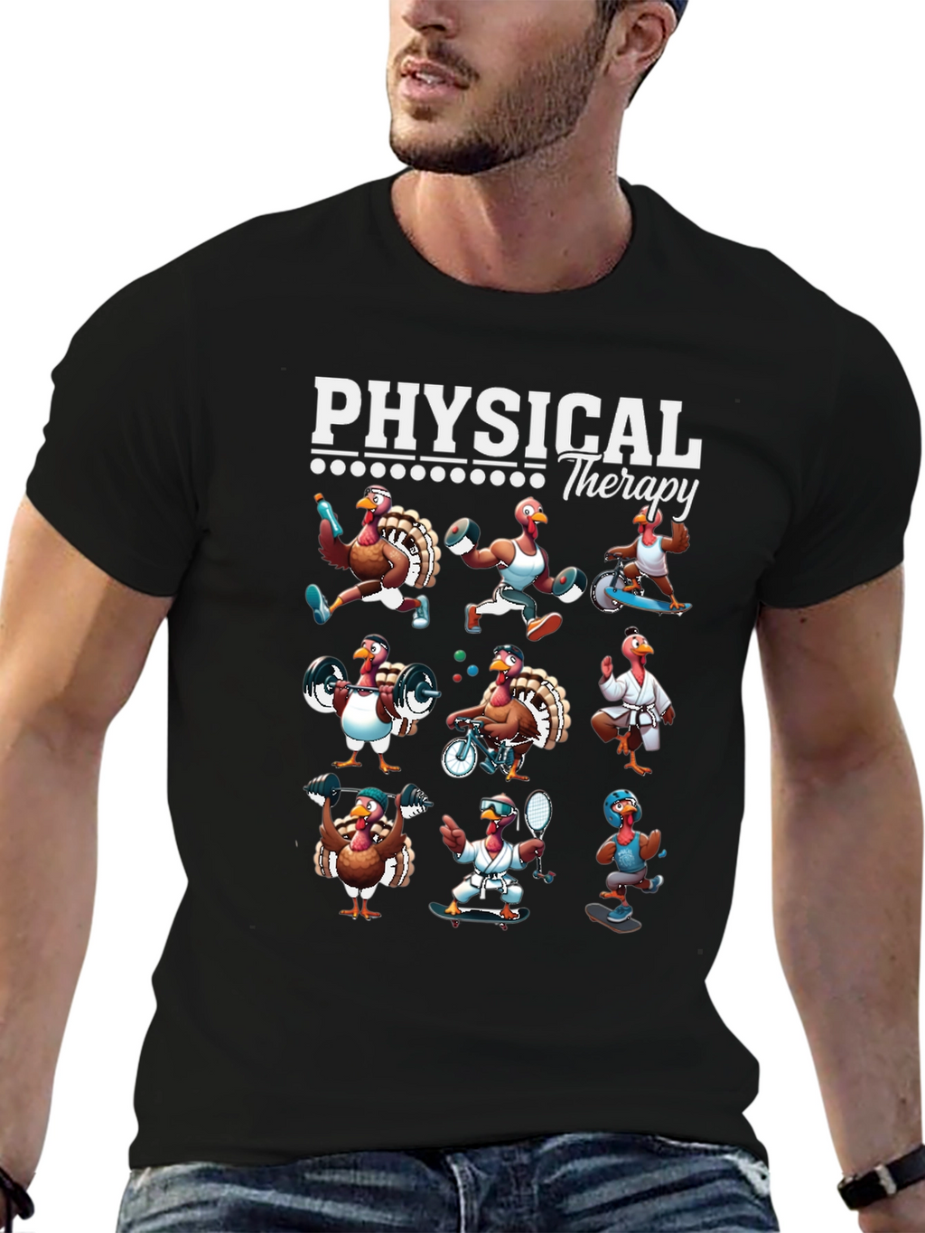 Physical Therapy Turkey T-Shirt
