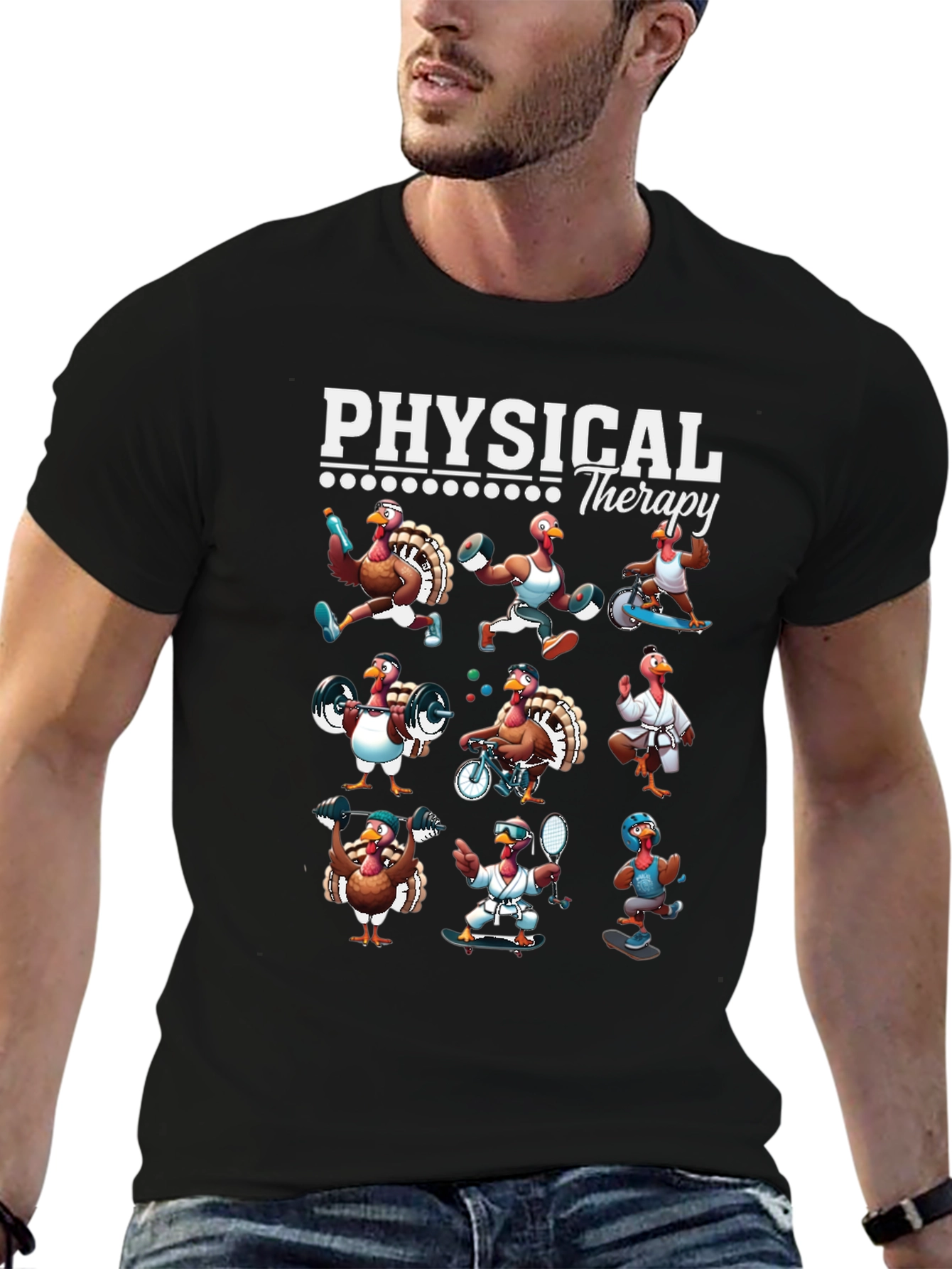 Physical Therapy Turkey T-Shirt