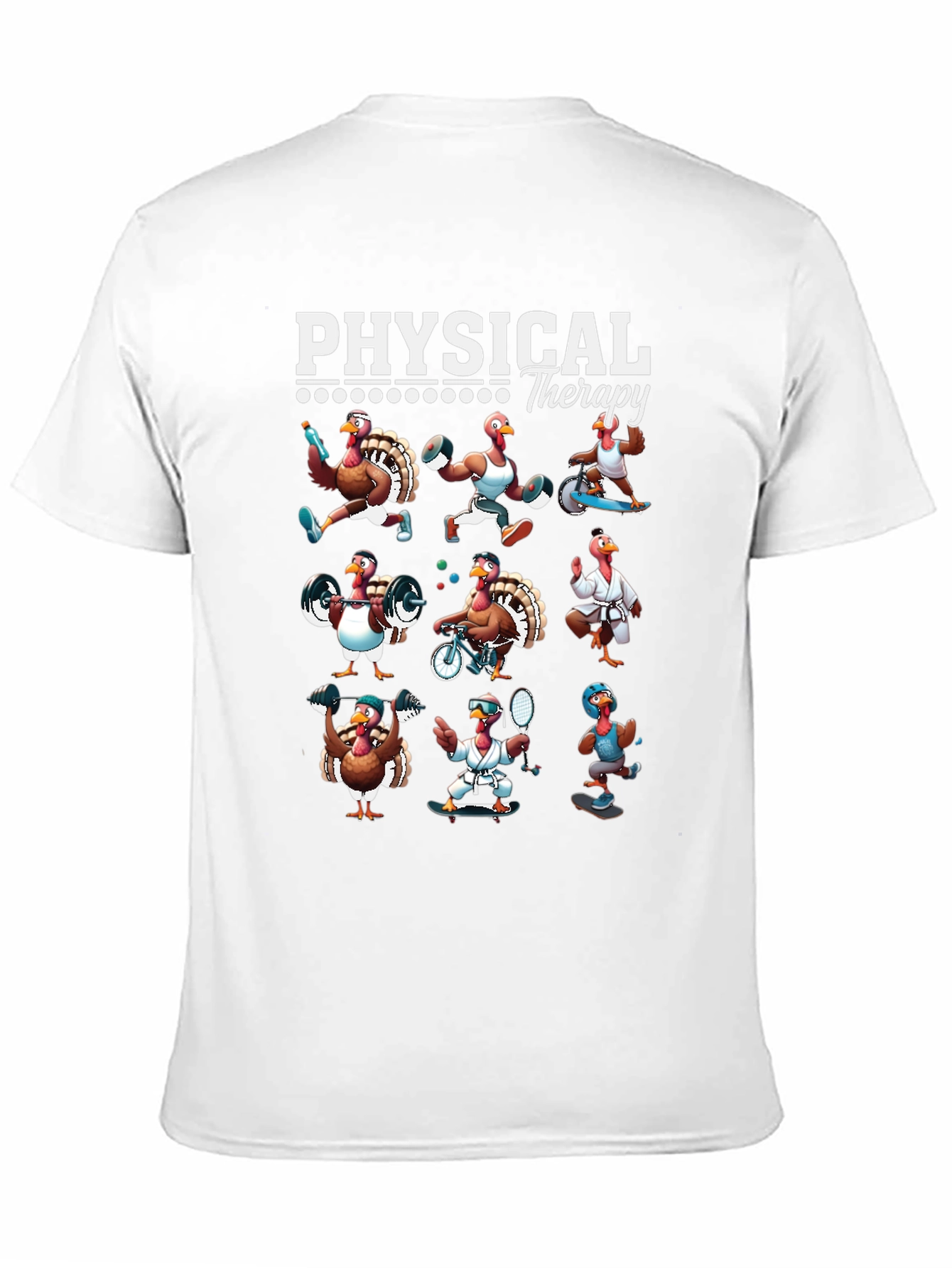 Physical Therapy Turkey T-Shirt