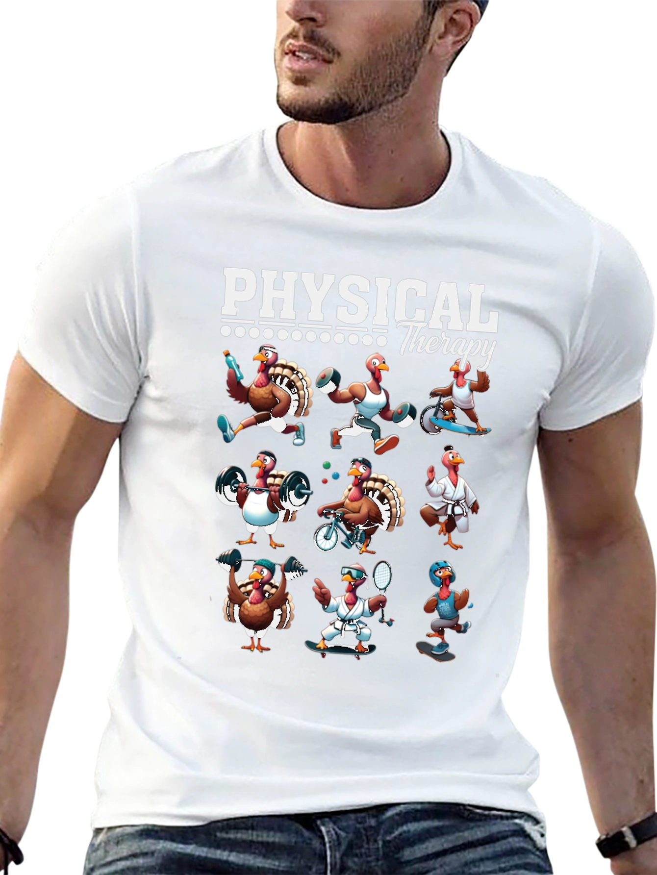 Physical Therapy Turkey T-Shirt
