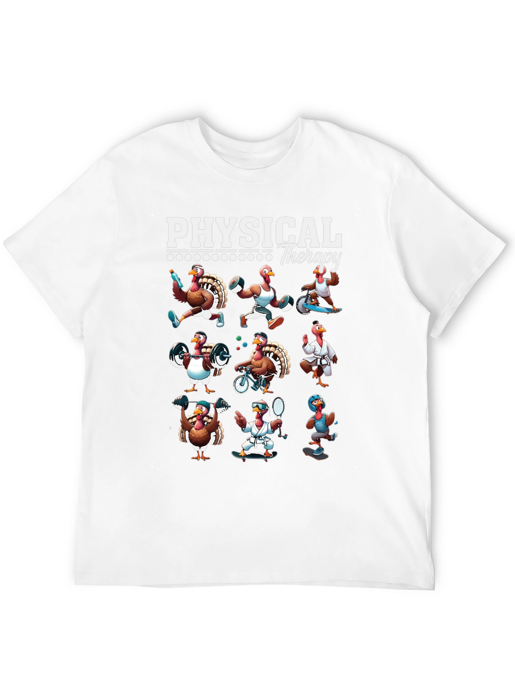 Physical Therapy Turkey T-Shirt