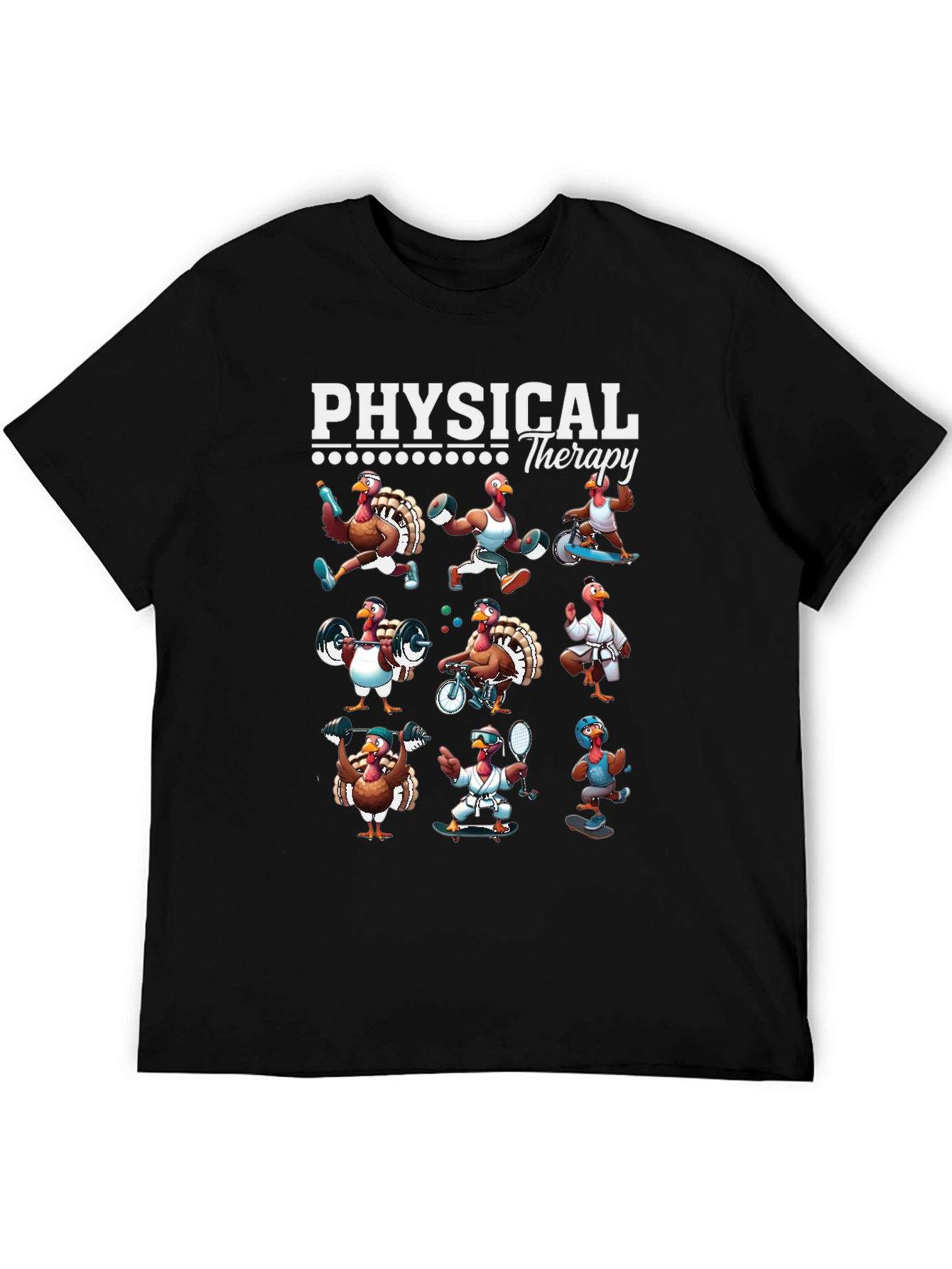 Physical Therapy Turkey T-Shirt