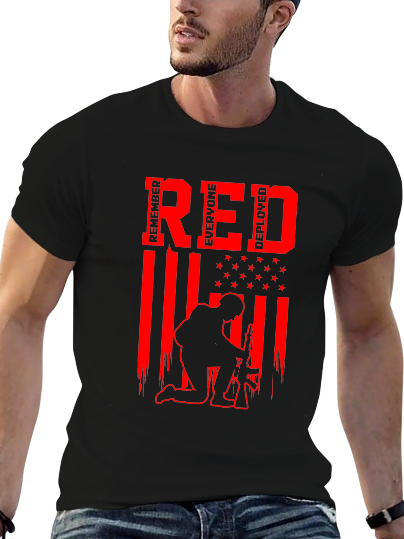 RED Remember Everyone Deployed T-Shirt