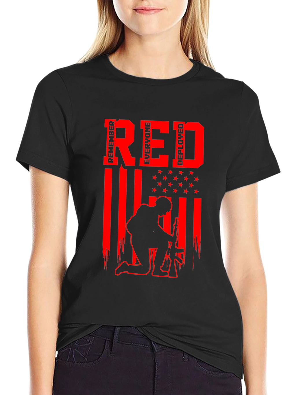 RED Remember Everyone Deployed T-Shirt