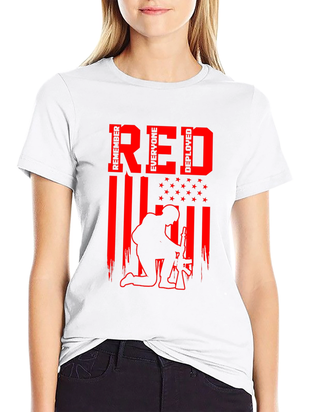 RED Remember Everyone Deployed T-Shirt