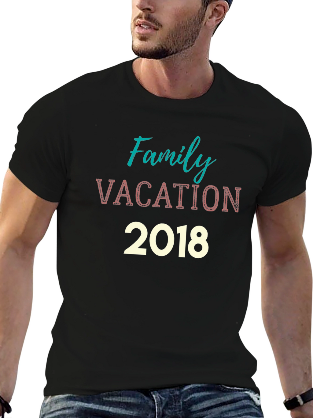Family Vacation 2018 Tee - Matching Group Travel Shirt