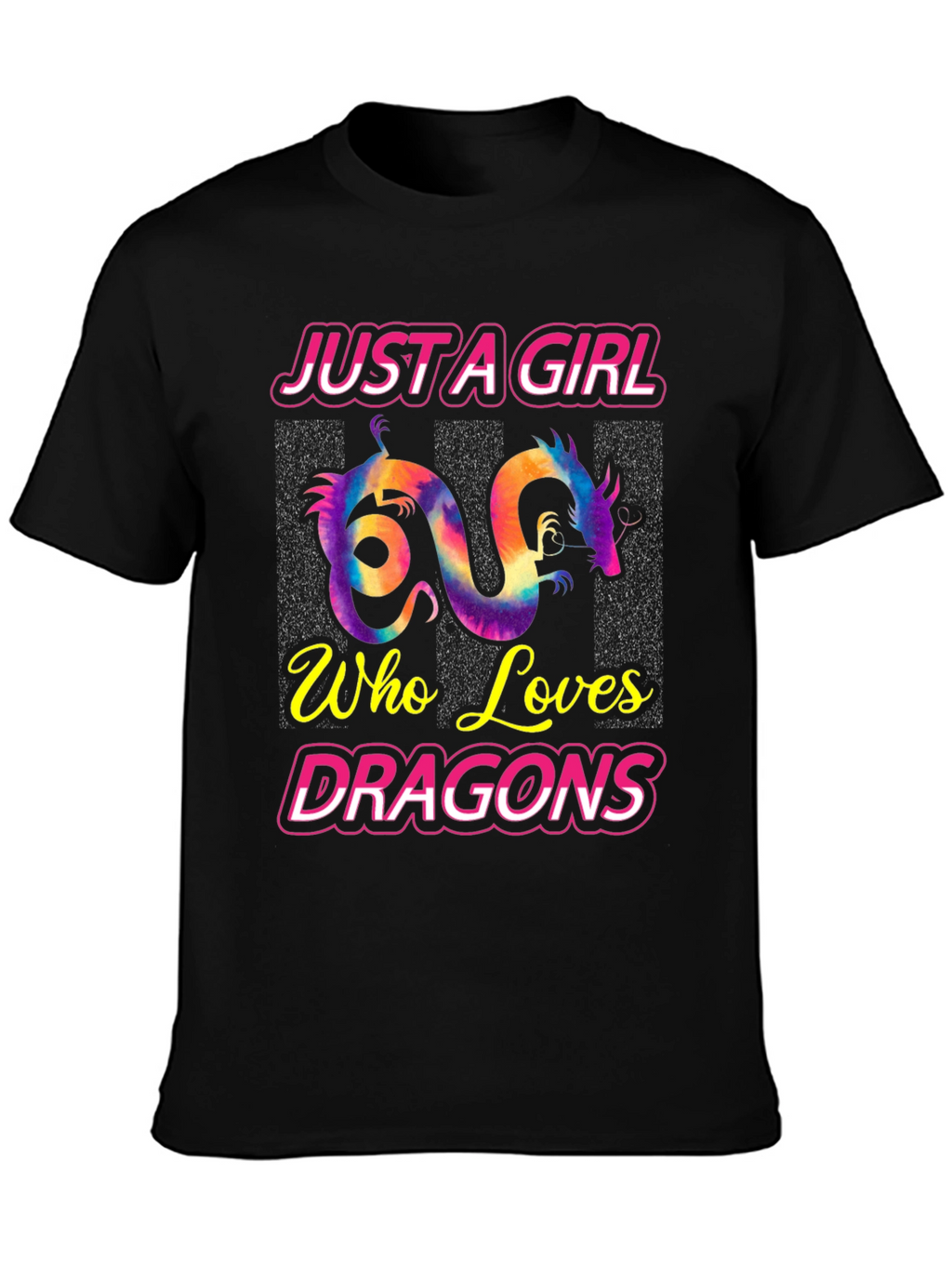 Just A Girl Who Loves Dragons T-Shirt