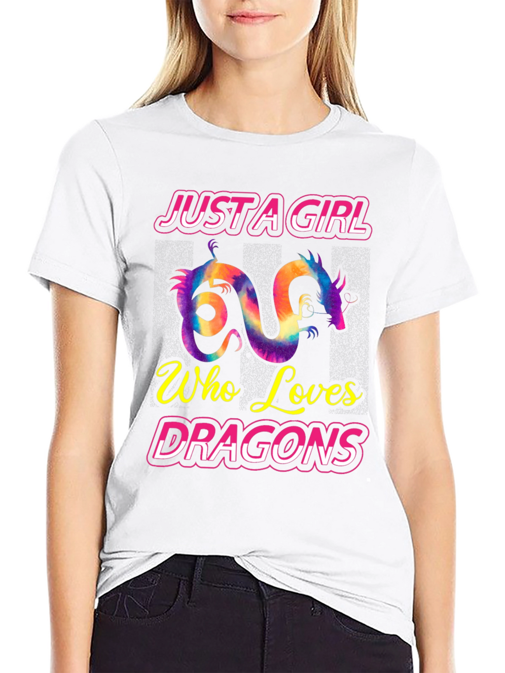 Just A Girl Who Loves Dragons T-Shirt