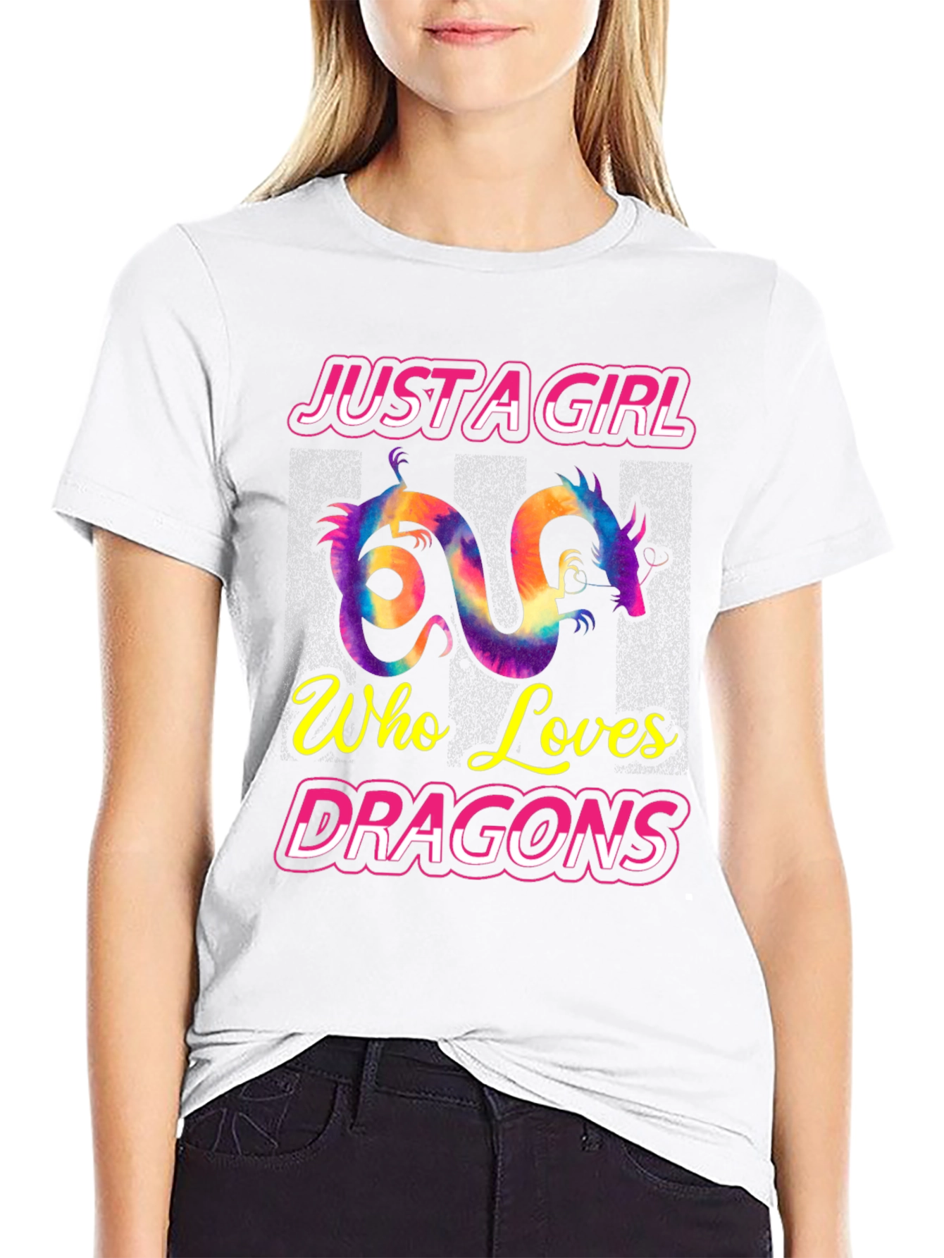 Just A Girl Who Loves Dragons T-Shirt