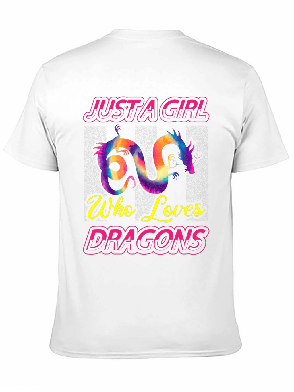 Just A Girl Who Loves Dragons T-Shirt
