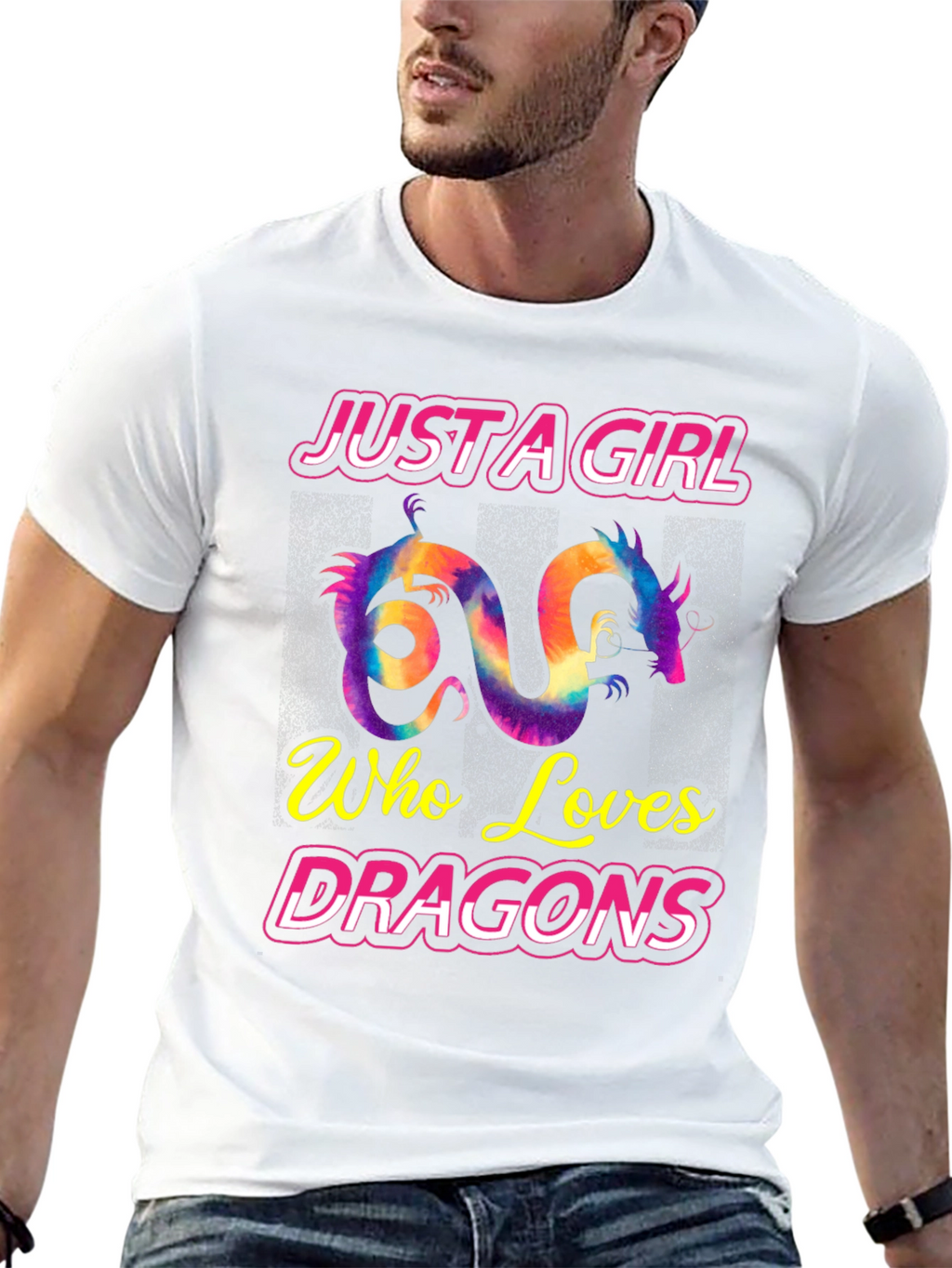 Just A Girl Who Loves Dragons T-Shirt