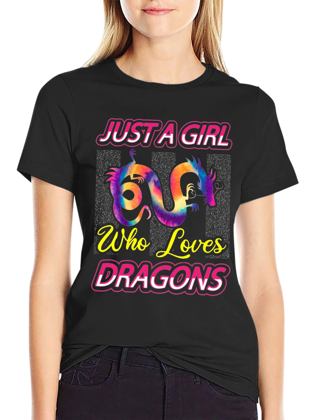 Just A Girl Who Loves Dragons T-Shirt
