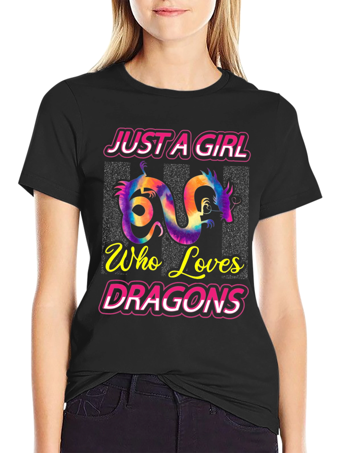 Just A Girl Who Loves Dragons T-Shirt