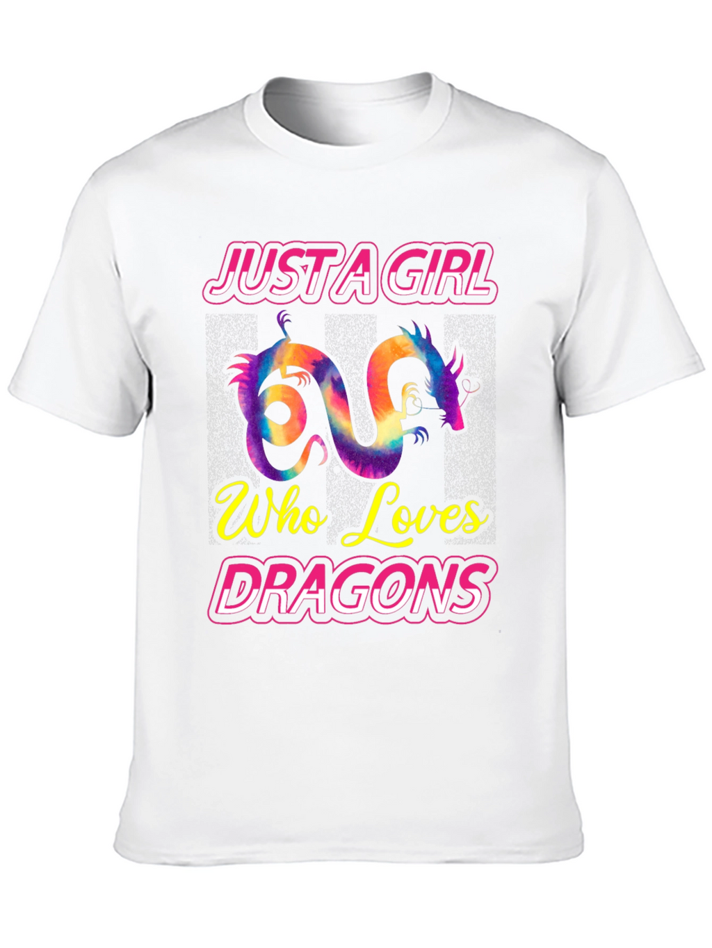 Just A Girl Who Loves Dragons T-Shirt