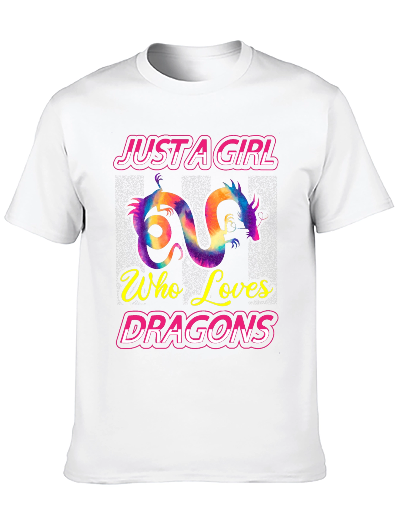 Just A Girl Who Loves Dragons T-Shirt