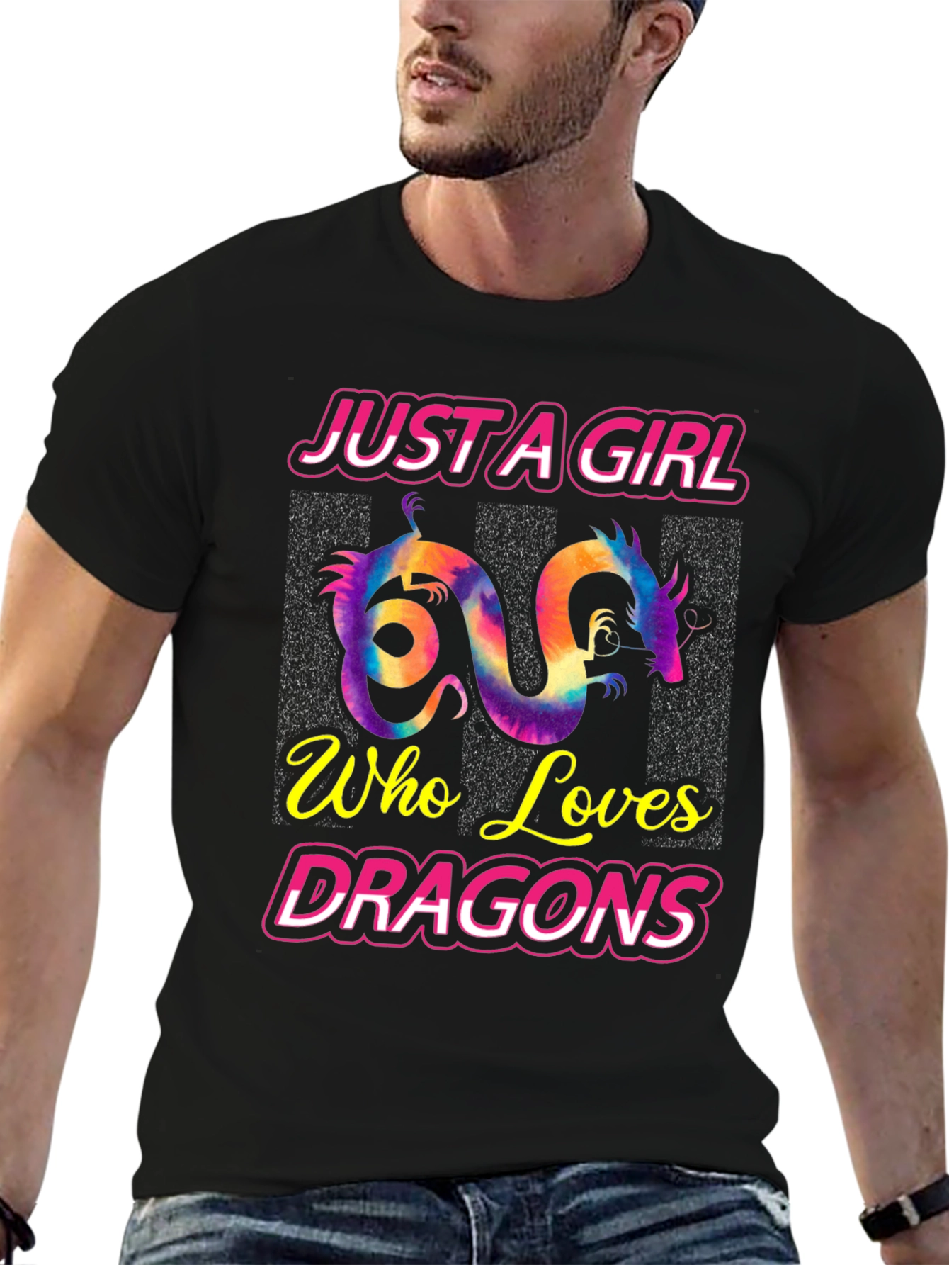 Just A Girl Who Loves Dragons T-Shirt