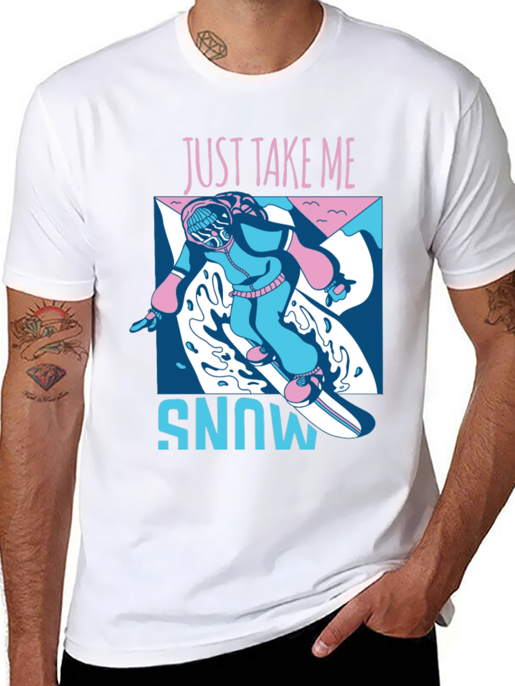 Just Take Me Snowboarding T-Shirt