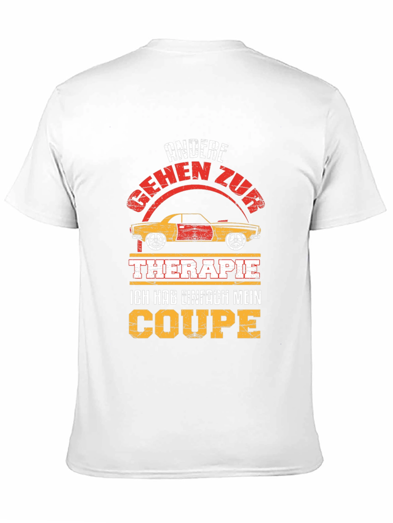 Car Lovers Therapy Coupe T-Shirt
