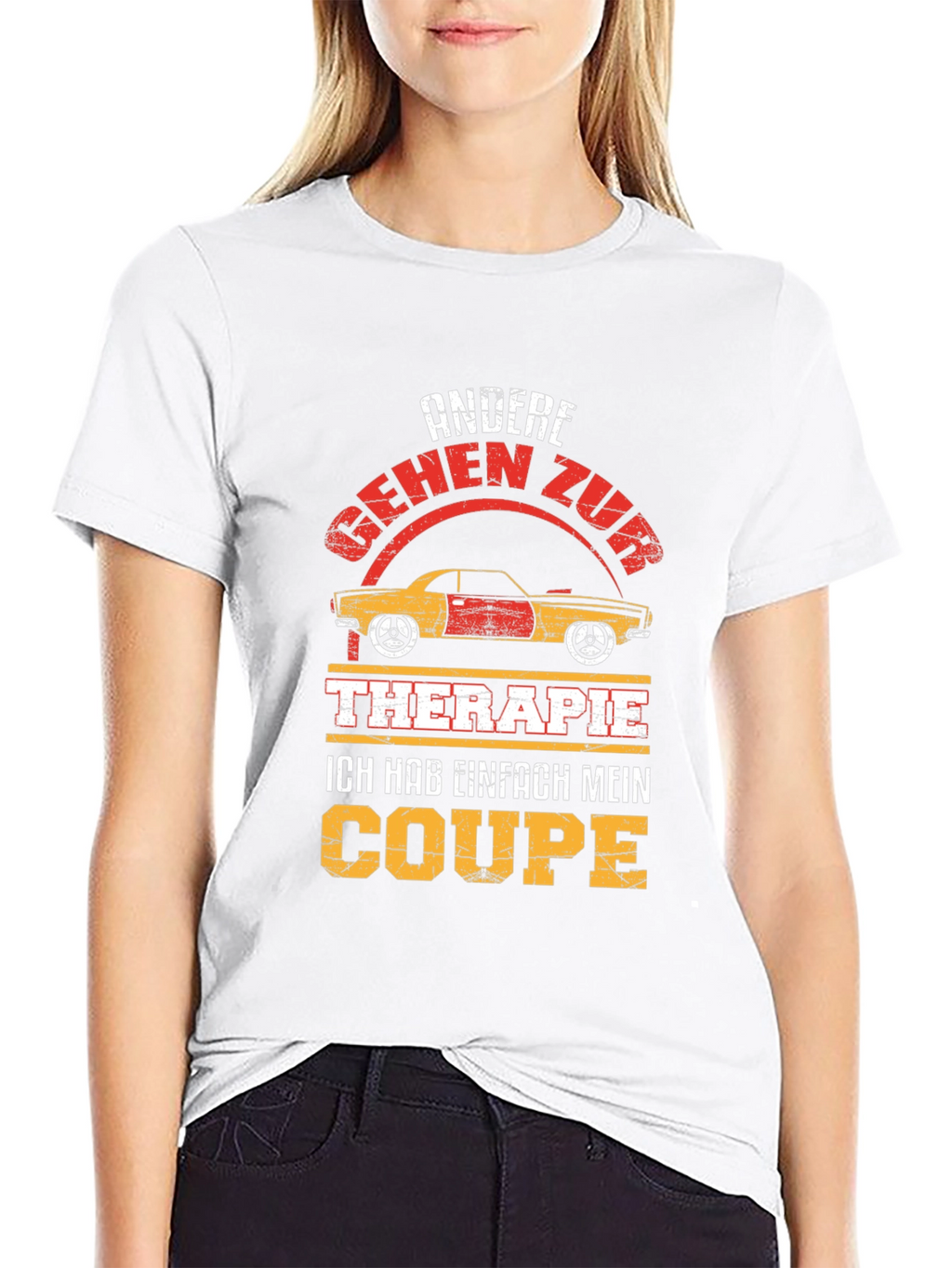 Car Lovers Therapy Coupe T-Shirt