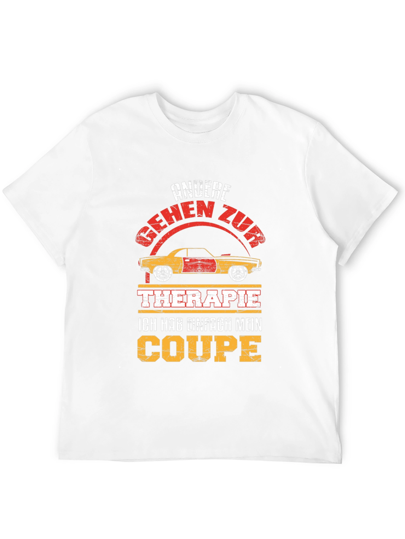 Car Lovers Therapy Coupe T-Shirt