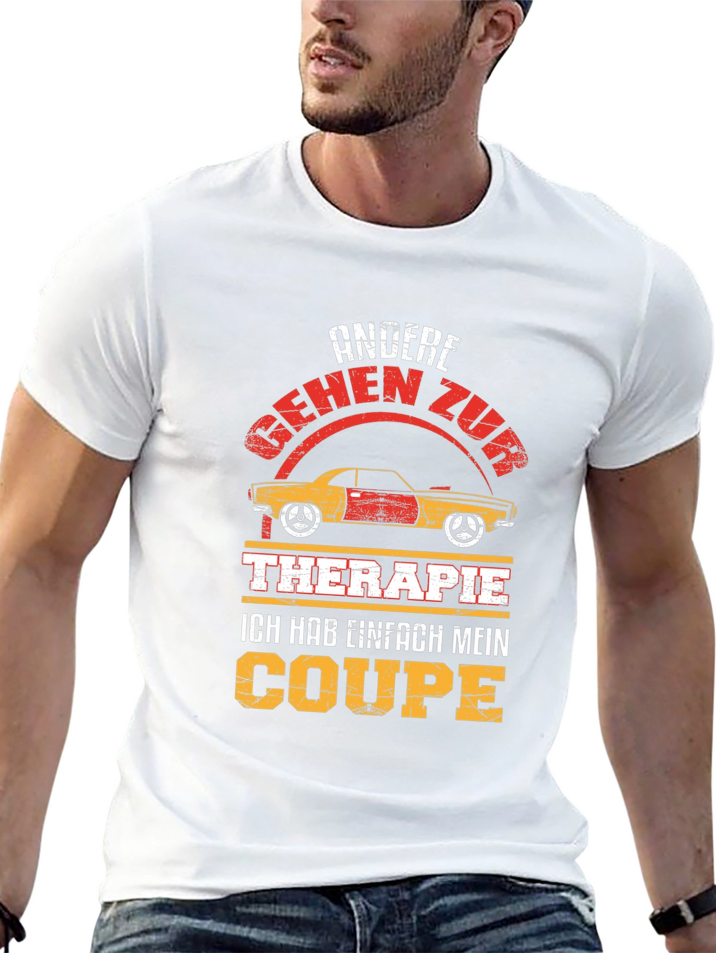 Car Lovers Therapy Coupe T-Shirt