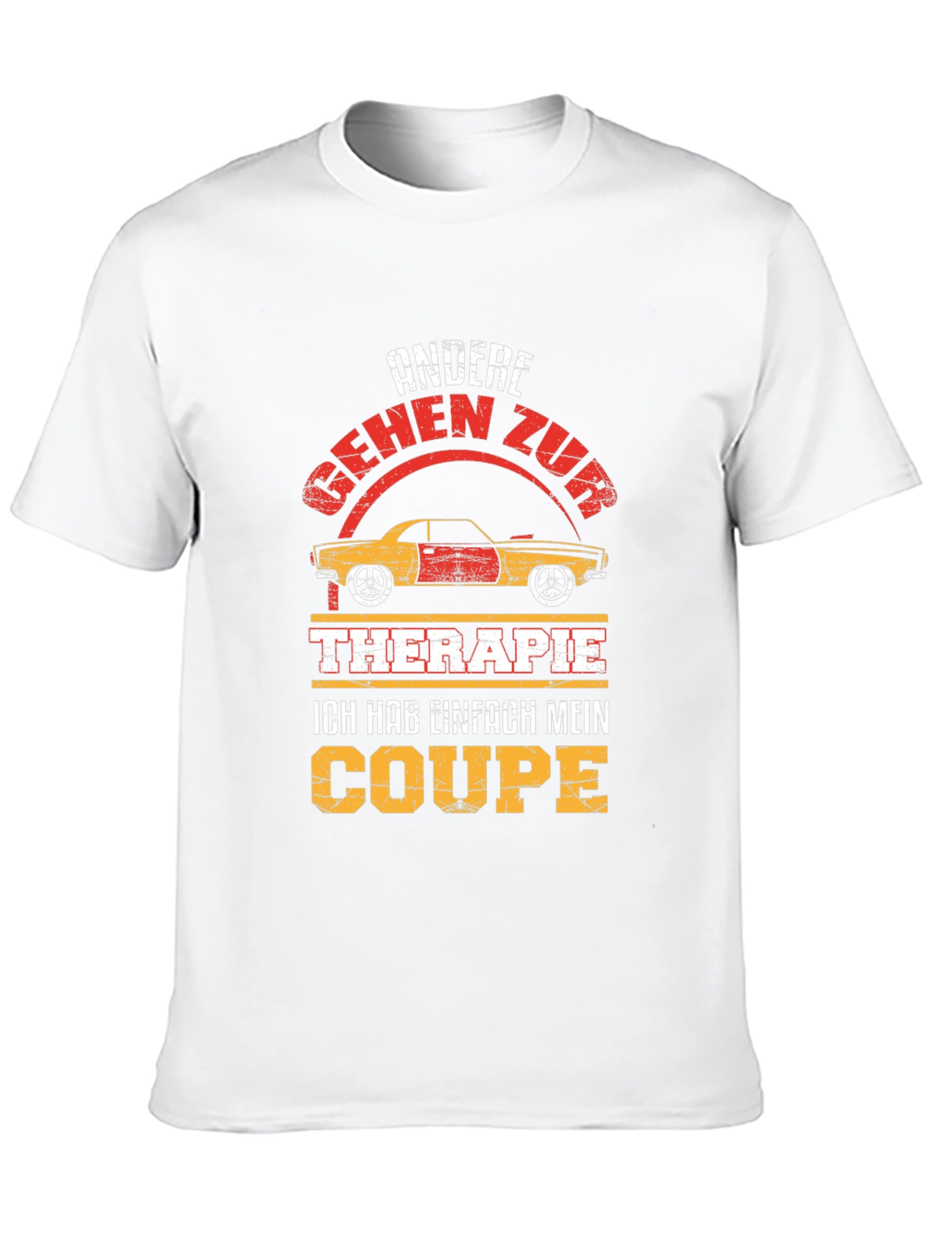 Car Lovers Therapy Coupe T-Shirt