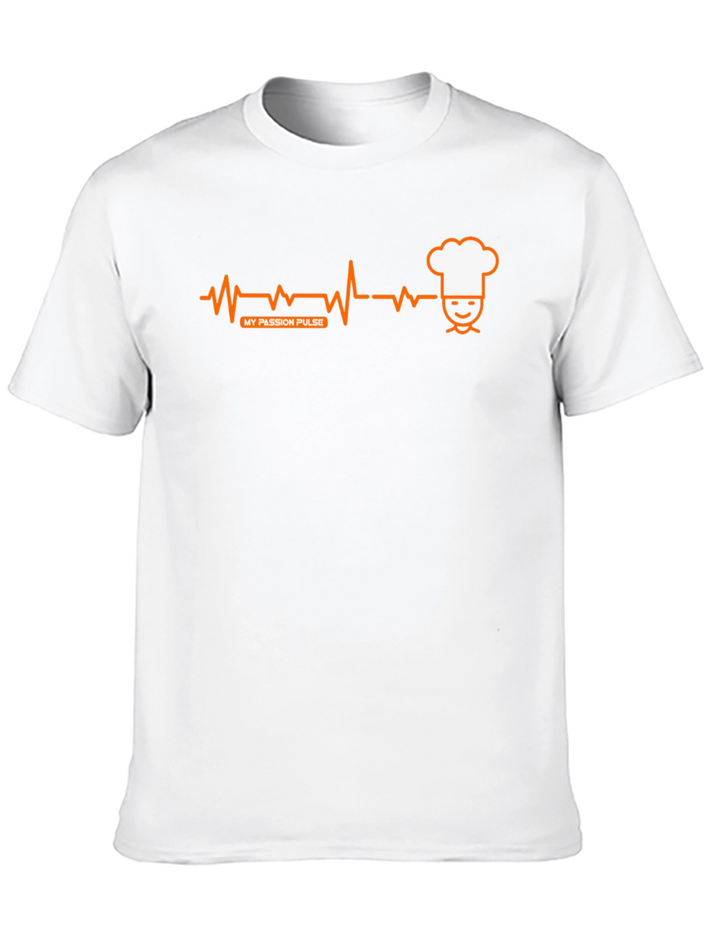 Chefs Passion Pulse T-Shirt - Black Crew Neck