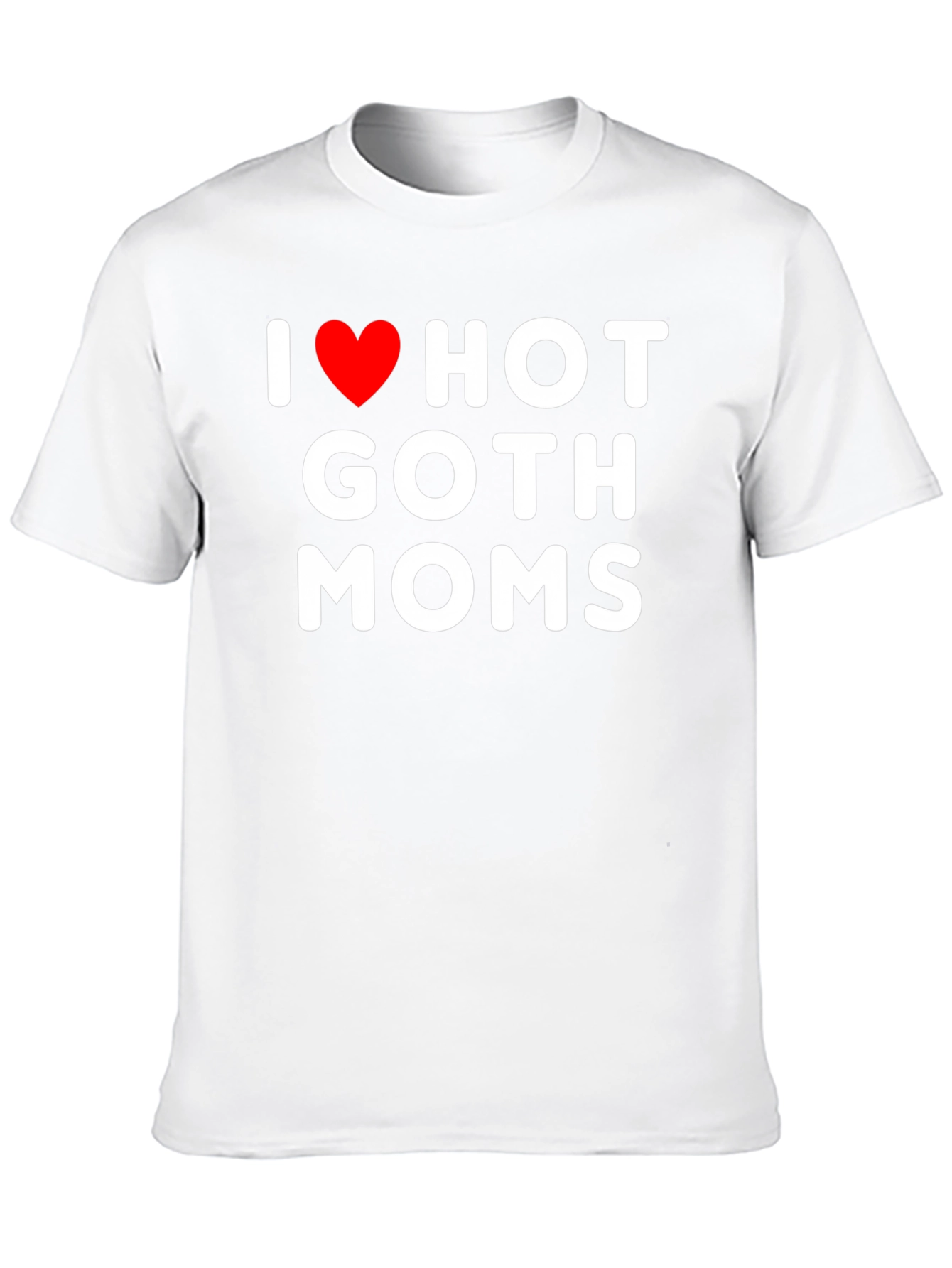 I Heart Hot Goth Moms Graphic Tee