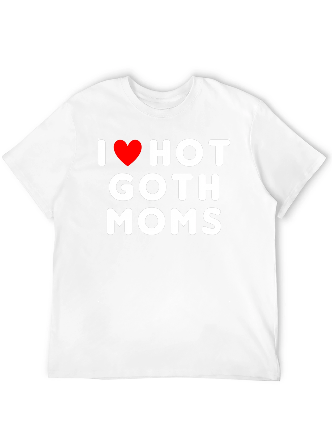 I Heart Hot Goth Moms Graphic Tee