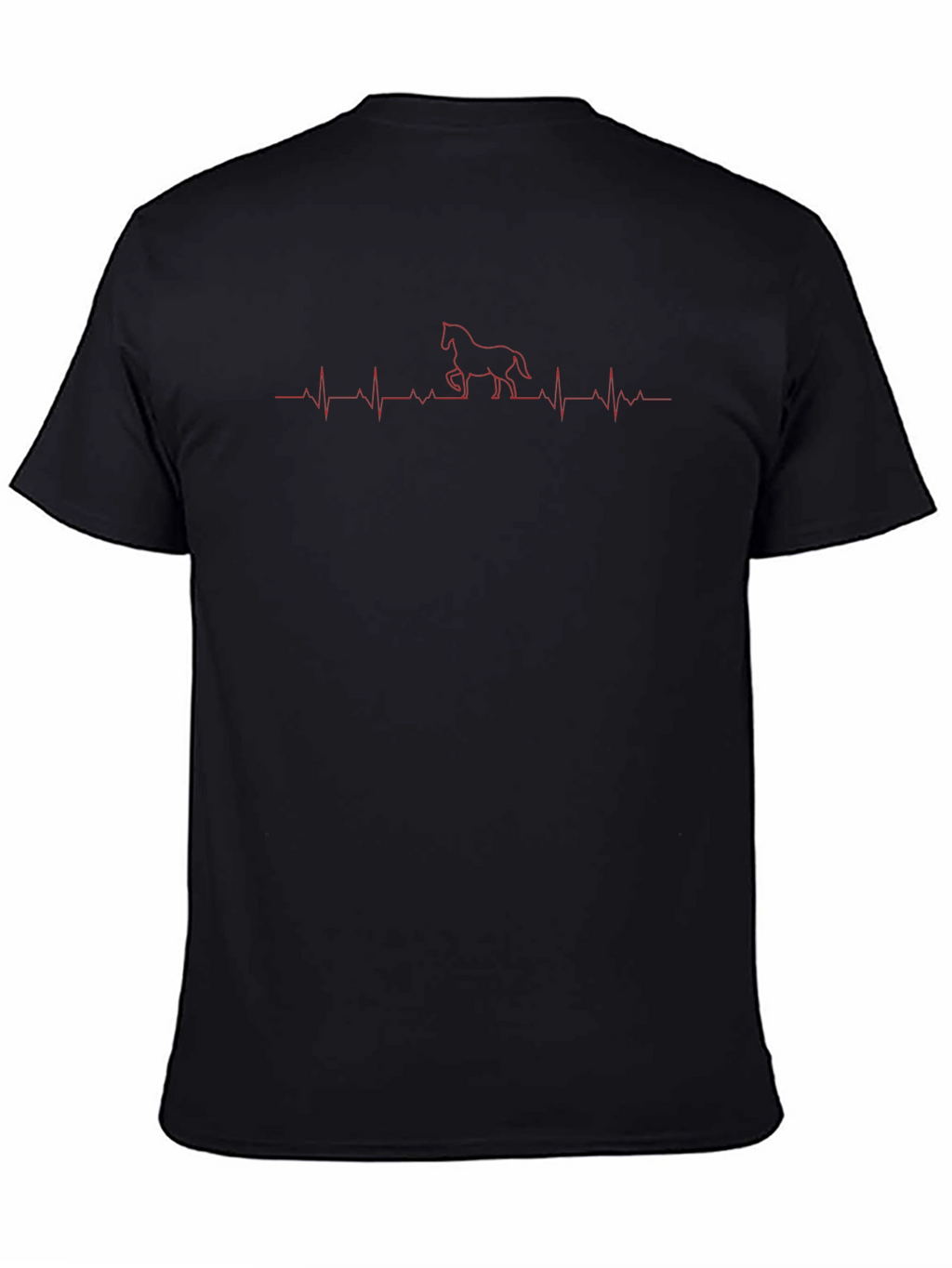 Horse Heartbeat T-Shirt - Equestrian Love