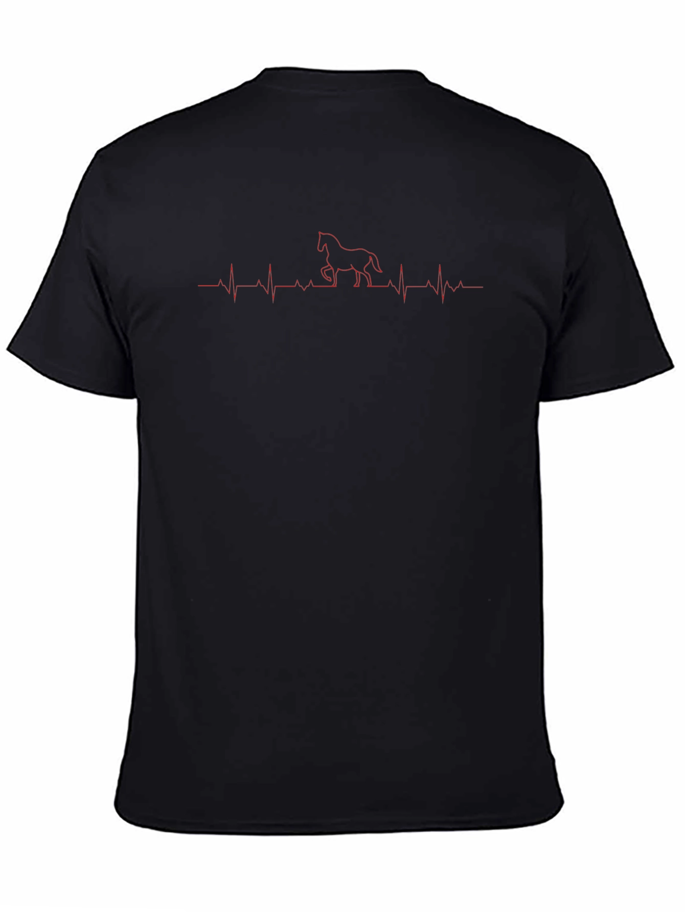 Horse Heartbeat T-Shirt - Equestrian Love