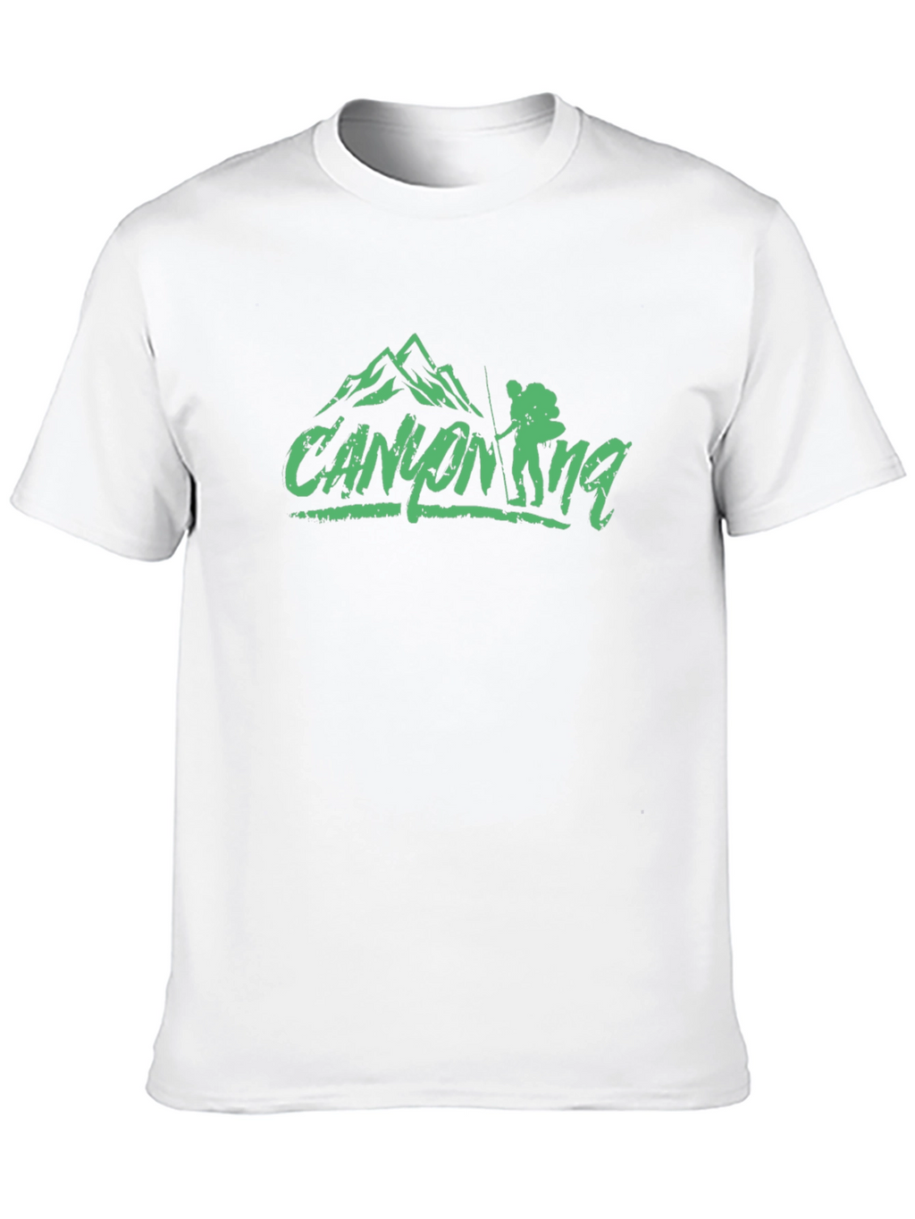 Canyoneering Black Graphic T-Shirt