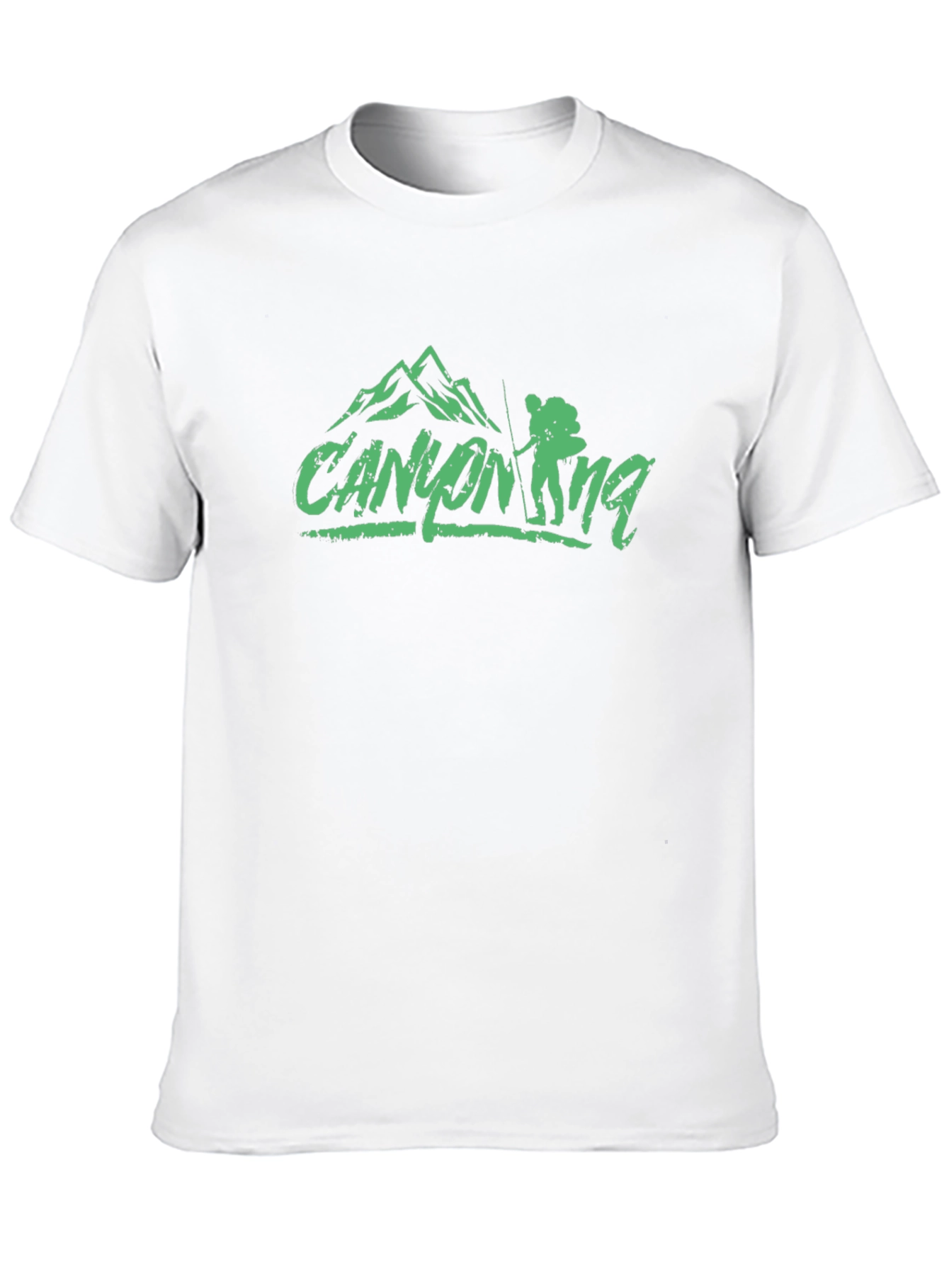 Canyoneering Black Graphic T-Shirt