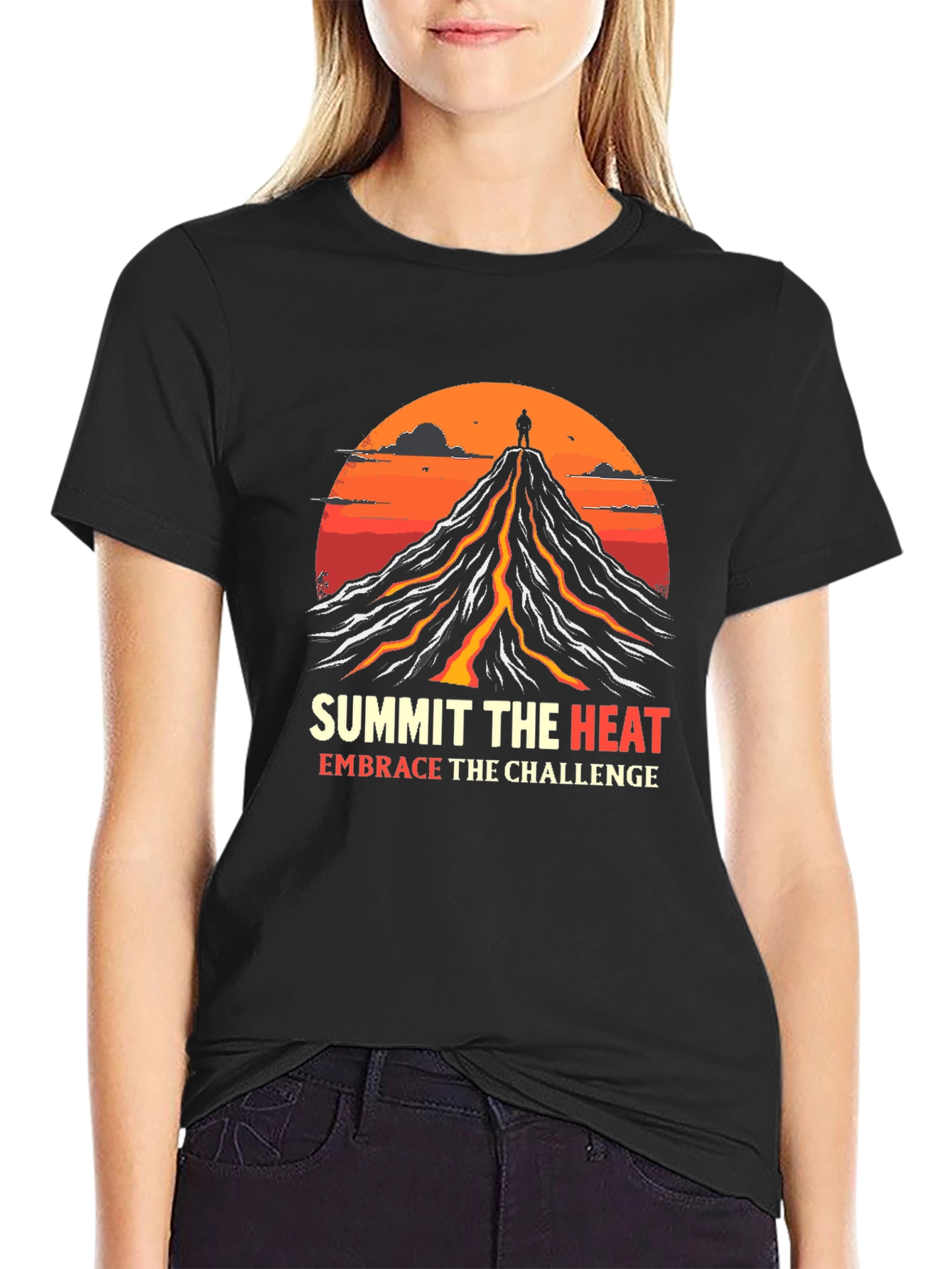 Summit the Heat Challenge Tee