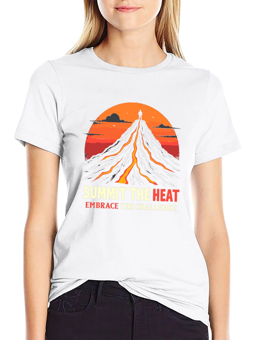 Summit the Heat Challenge Tee