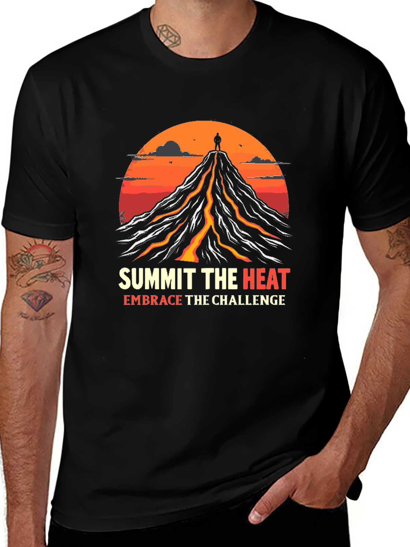 Summit the Heat Challenge Tee