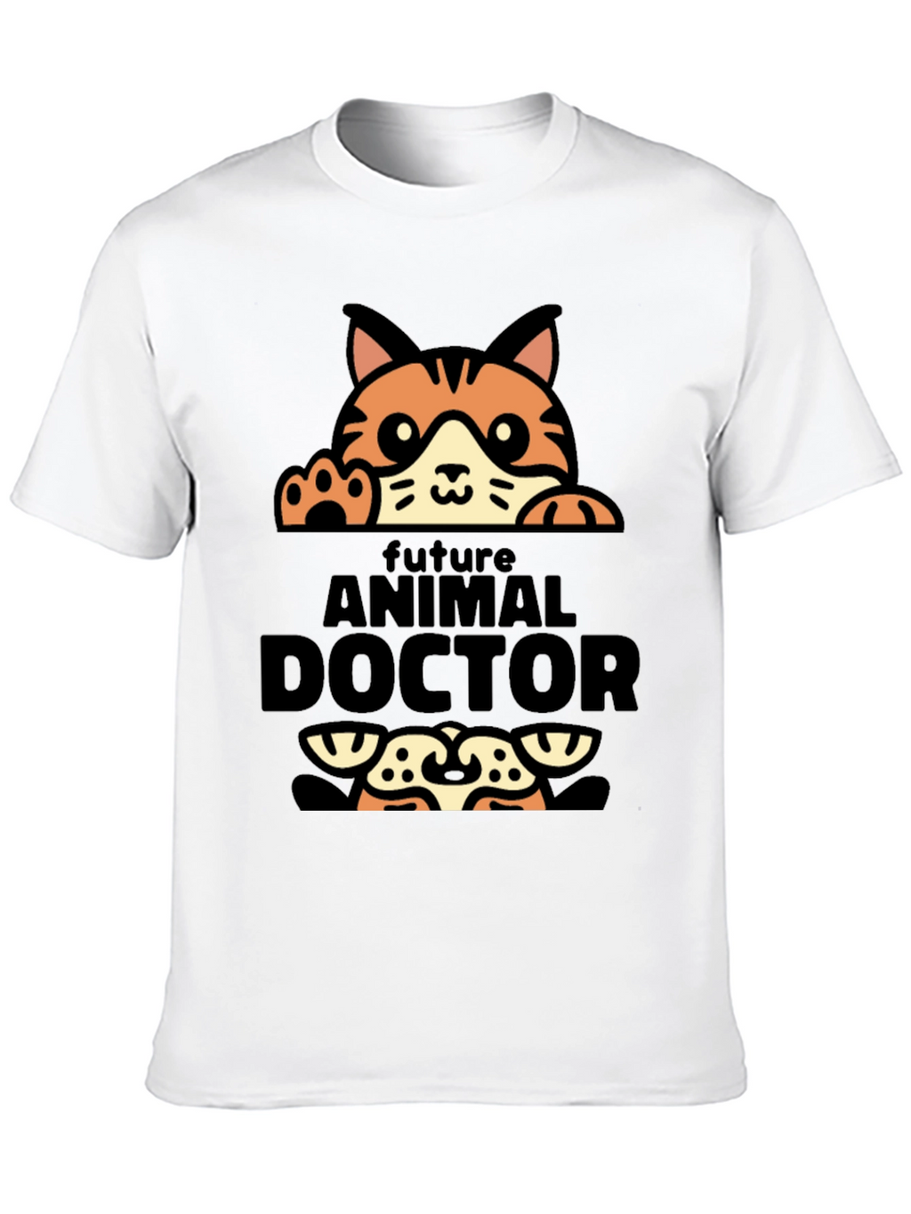 Future Animal Doctor Cat T-Shirt