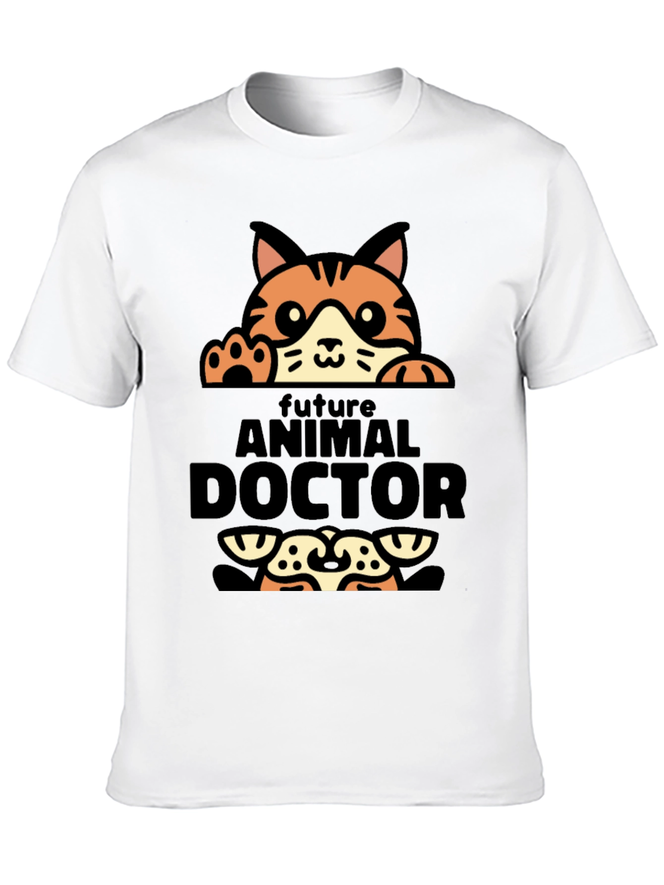 Future Animal Doctor Cat T-Shirt